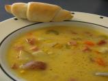 Crock Pot - Cheesy Ham  Potato Soup