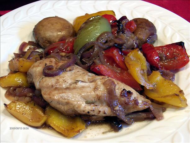 Chicken and Vegetable Salad. Photo by Derf