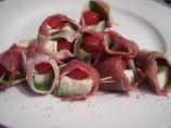 Prosciutto-Wrapped Mozzarella & Basil