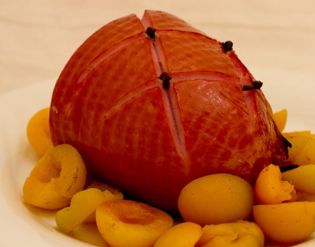 Ginger Glazed Ham. Photo by Peter J