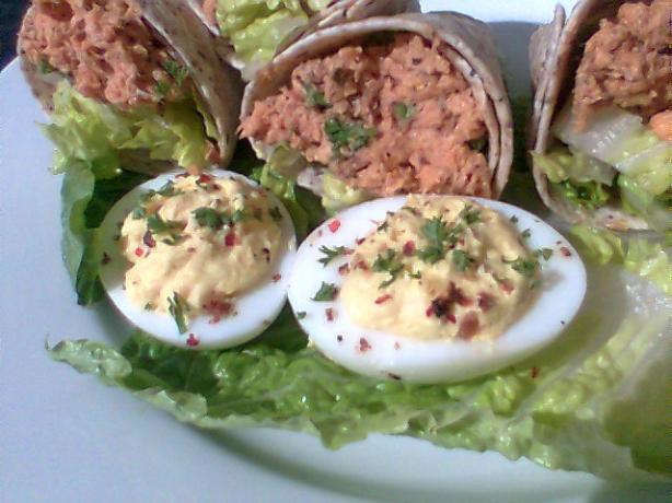 Bacon and Horseradish Deviled Eggs. Photo by Diana #2
