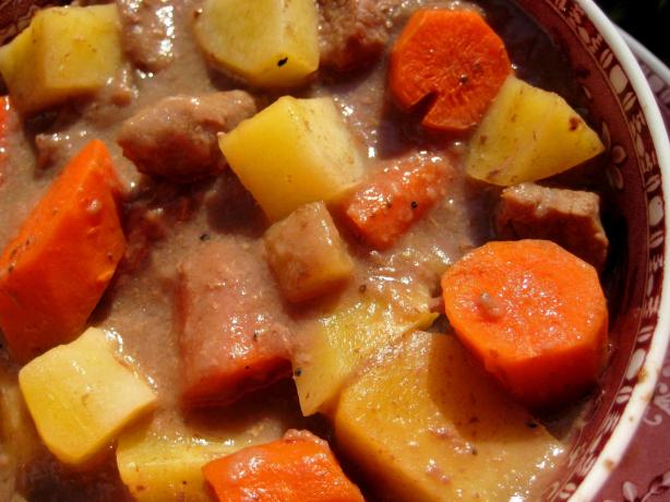 Beef Stew for Two ( Slow Cooker ). Photo by gailanng