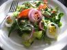 Loaded Salad With Yogurt Dressing