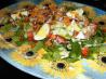 Loaded Salad With Yogurt Dressing