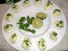 Mexican Slowboats (Deviled Eggs). Recipe by mydesigirl