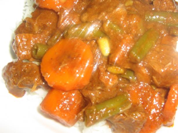 Asian Beef & Vegetable Casserole. Photo by I'mPat