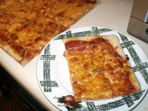 Our Favorite Homemade Pizza. Photo by Karen=^..^=
