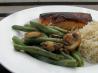 Green Beans With Sauteed Shallots, Mushrooms and Garlic. Recipe by The Motherchef