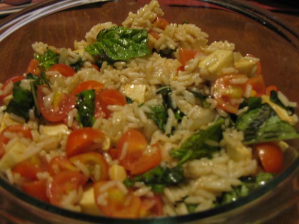 Ww Caprese Rice Salad. Photo by punkyluv