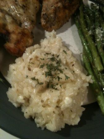 Kittencal's Greek Lemony Rice With Feta. Photo by Shawn C