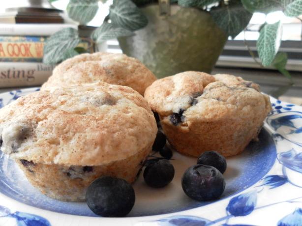 Bisquick Blueberry-Banana Muffins. Photo by Pam-I-Am