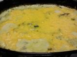 Spinach and Potato in Cream Sauce
