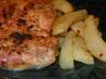 Amazing Baked Lemon Garlic Chicken Thighs and Potatoes