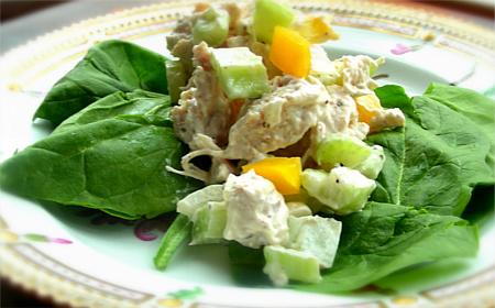 Atlanta Bread Chicken Salad. Photo by Andi of Longmeadow Farm