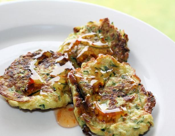 Courgette Fritters. Photo by **Jubes**