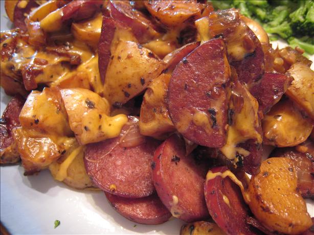Potato Kielbasa Skillet. Photo by yogiclarebear