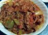Cuban Flank Steak and Pepper Stew. Recipe by threeovens