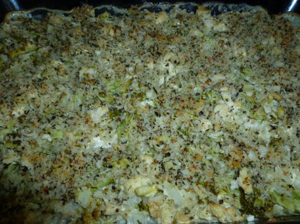 Broccoli Cauliflower Casserole. Photo by Ambervim
