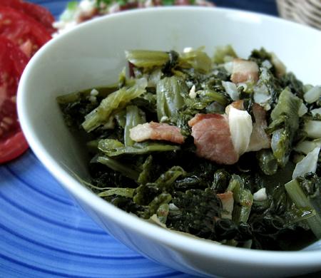 Cajun Collards. Photo by Caroline Cooks