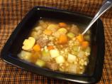 Nif's Hearty Healthy Beef Barley Soup - 5 Ww Pts.