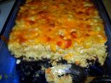 Baked Macaroni Pie With Cottage Cheese