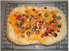 Baked " Bread Machine" Focaccia With the Works