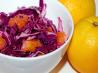 Cabbage Orange Salad. Recipe by Elana's Pantry