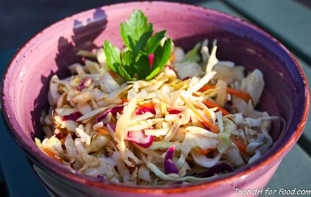 Thai Cabbage Slaw. Photo by IngridH