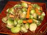 Brussels Sprouts, Baby Carrots, and Pecans in a Maple Sauce. Recipe by bad kitty 1116