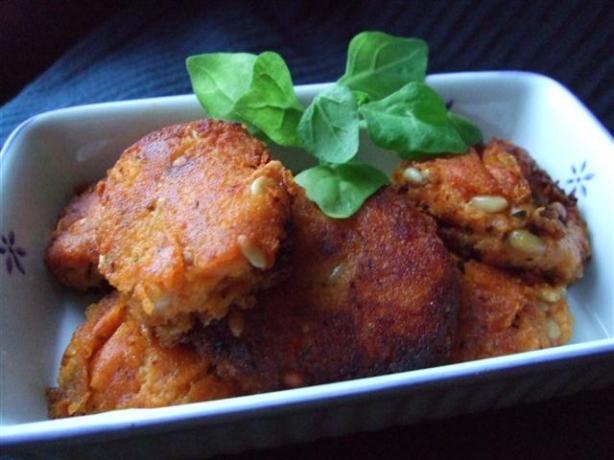 Basil Butter Sweet Potato Patties. Photo by kiwidutch