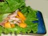 Papaya Shrimp Lettuce Wraps