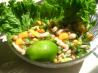 Papaya Shrimp Lettuce Wraps