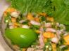 Papaya Shrimp Lettuce Wraps