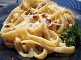 Bucatini With Pancetta, Cheese and Eggs
