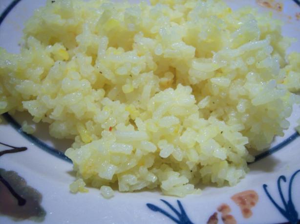 Christiana Campbell's Tavern Saffron Rice Pilaf. Photo by NELady