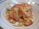 Diet  Apple Pie Ala Mode "cobbler"