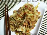 Quick Asian Style Vegetable Beef Skillet. Photo by Chef shapeweaver &copy;