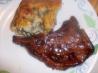 Apple-Grape Glazed Pork Chops. Recipe by mightyro_cooking4u
