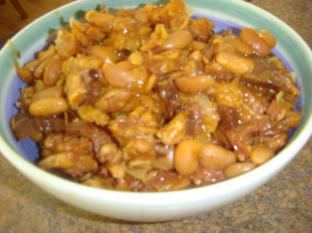 Crock Pot Ham Bone and Beans. Photo by Barenaked Chef