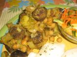 Chickpea, Potato, and Cabbage Curry