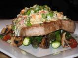Tuna Steaks With Creamy Shrimp Sauce