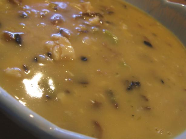Desi's Fast Chicken and Mushroom Soup. Photo by mydesigirl