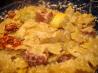 Macaroni W/ Squash, Salami in Ricotta Tomato Sauce