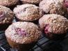 Carver Brewing Company Raspberry Bran Muffins. Recipe by swissms