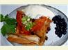 Black Bean and Tortilla Bake