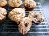 Oatmeal Cherry Applesauce Muffins. Recipe by kraftychristy