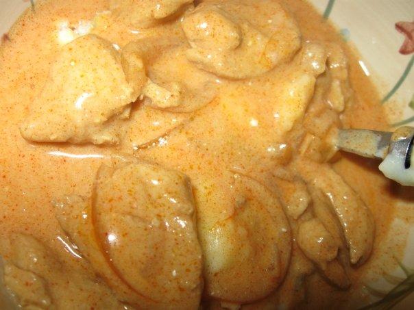Amazing Hungarian Chicken Paprikash With Dumplings. Photo by Phoenix Food Queen