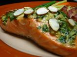 Salmon With Cilantro Pesto