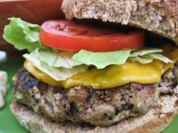 Turkey Apple Burgers. Photo by Kathy at Food.com
