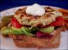Zucchini Mustard Chicken Burgers